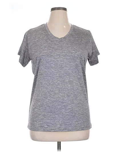 Pre-owned Unbranded Active T-shirt In Gray
