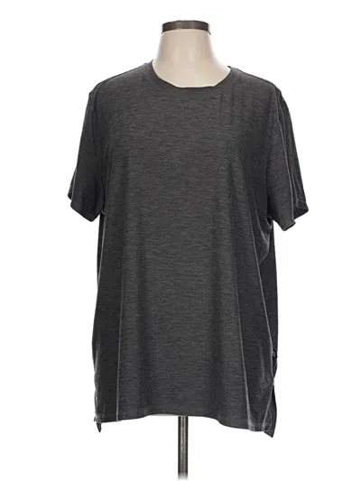 Pre-owned Unbranded Active T-shirt In Gray