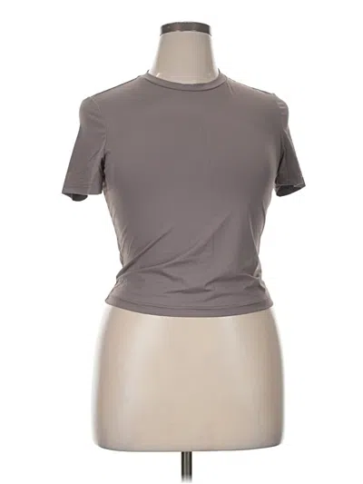 Pre-owned Unbranded Active T-shirt In Gray