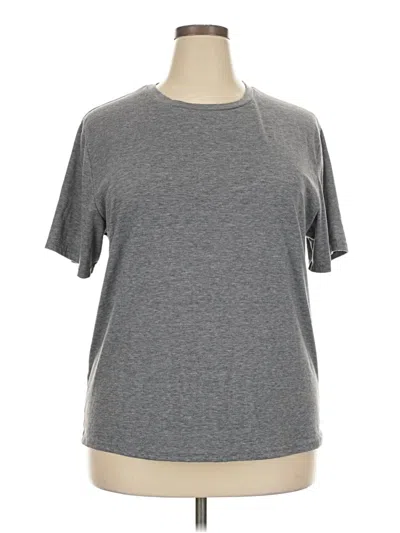Pre-owned Unbranded Active T-shirt In Gray