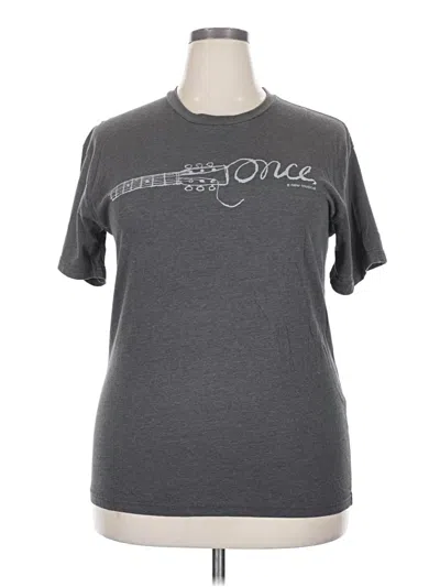 Pre-owned Unbranded Active T-shirt In Gray