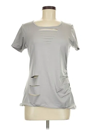 Pre-owned Unbranded Active T-shirt In Gray