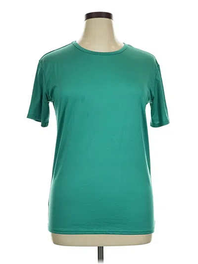 Pre-owned Unbranded Active T-shirt In Green