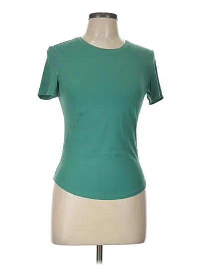Pre-owned Unbranded Active T-shirt In Green