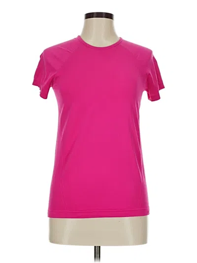 Pre-owned Unbranded Active T-shirt In Pink
