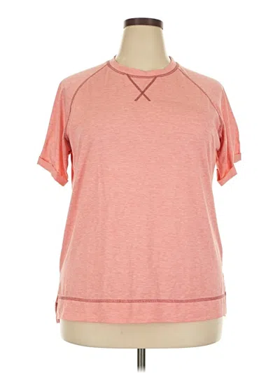 Pre-owned Unbranded Active T-shirt In Pink