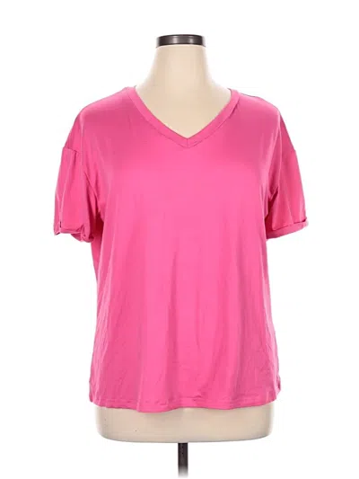 Pre-owned Unbranded Active T-shirt In Pink