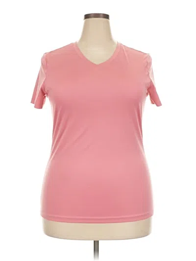 Pre-owned Unbranded Active T-shirt In Pink