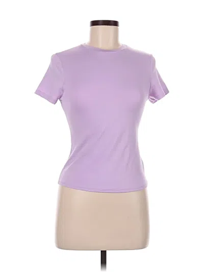 Pre-owned Unbranded Active T-shirt In Purple