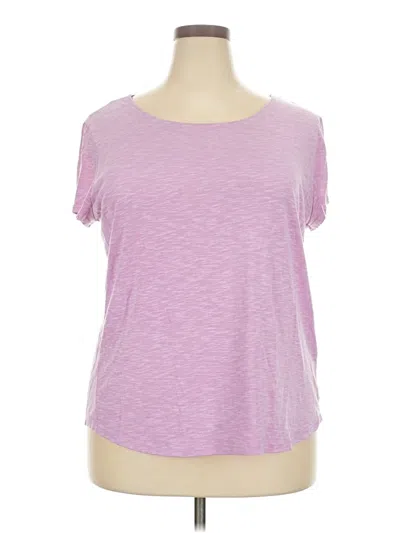 Pre-owned Unbranded Active T-shirt In Purple