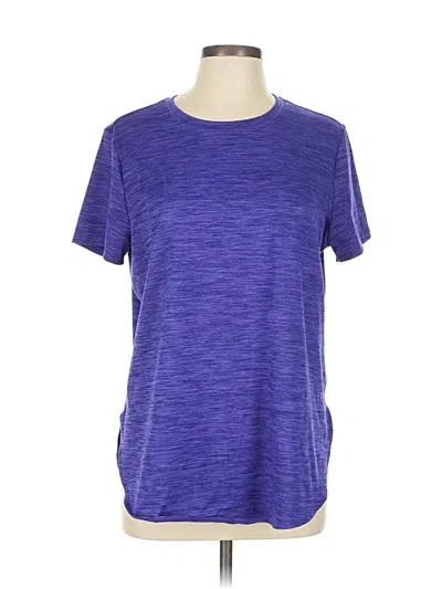 Pre-owned Unbranded Active T-shirt In Purple