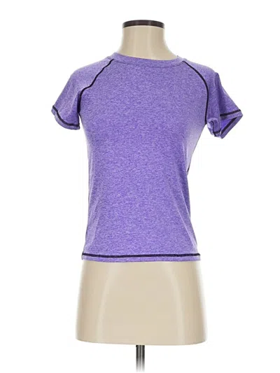 Pre-owned Unbranded Active T-shirt In Purple