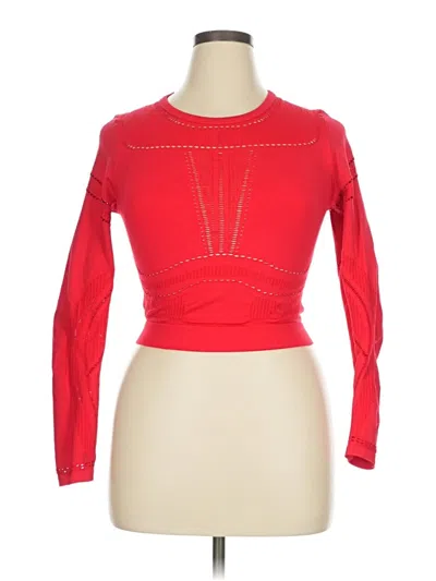 Pre-owned Unbranded Active T-shirt In Red