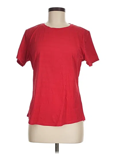 Pre-owned Unbranded Active T-shirt In Red