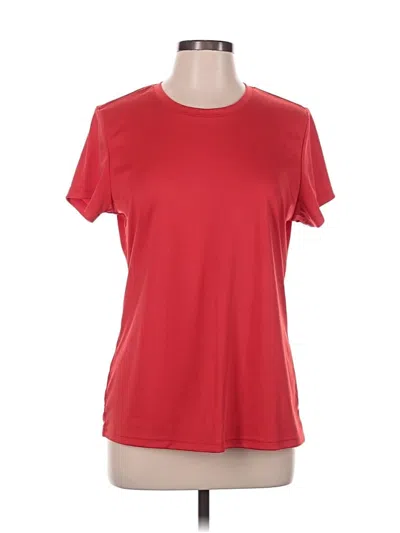 Pre-owned Unbranded Active T-shirt In Red