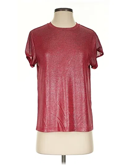 Pre-owned Unbranded Active T-shirt In Red