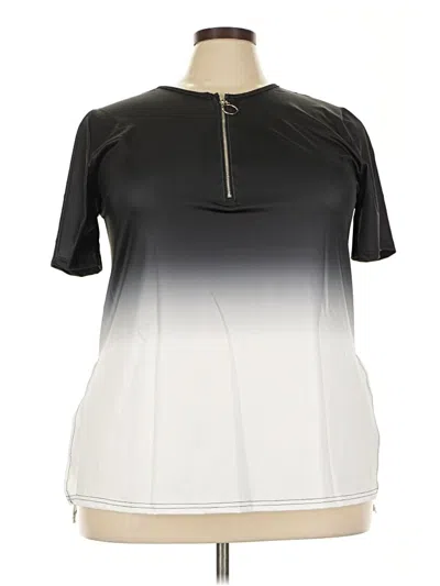 Pre-owned Unbranded Active T-shirt In Silver