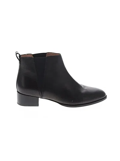Pre-owned Unbranded Ankle Boots In Black