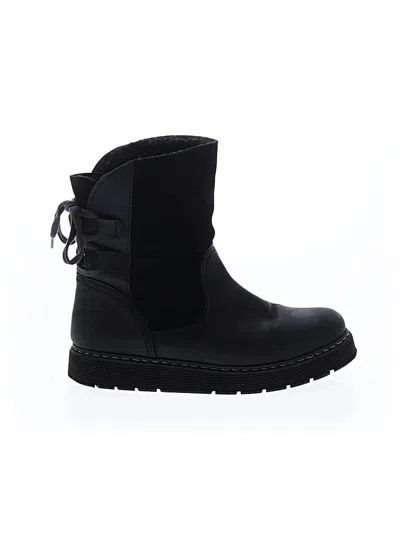 Pre-owned Unbranded Ankle Boots In Black
