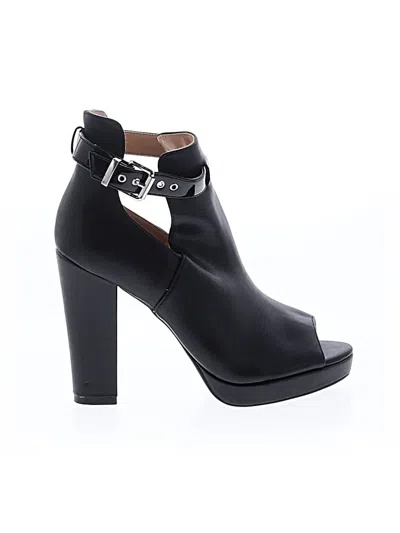 Pre-owned Unbranded Ankle Boots In Black