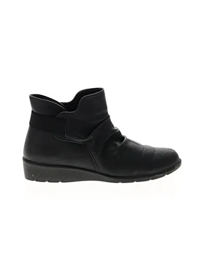 Pre-owned Unbranded Ankle Boots In Black