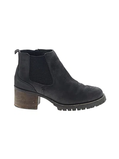 Pre-owned Unbranded Ankle Boots In Black
