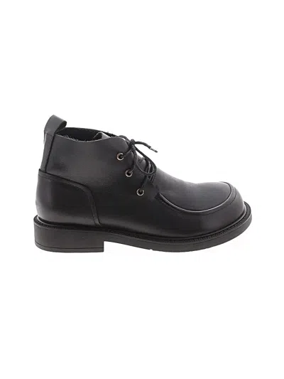 Pre-owned Unbranded Ankle Boots In Black