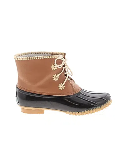 Pre-owned Unbranded Ankle Boots In Black