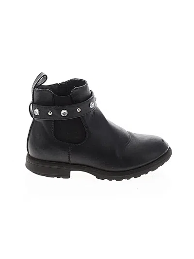 Pre-owned Unbranded Kids' Ankle Boots In Black