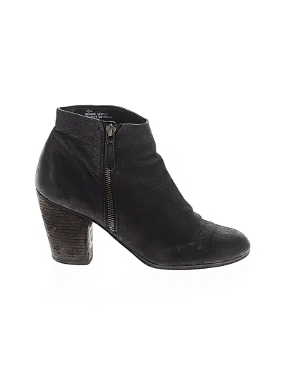 Pre-owned Unbranded Ankle Boots In Black