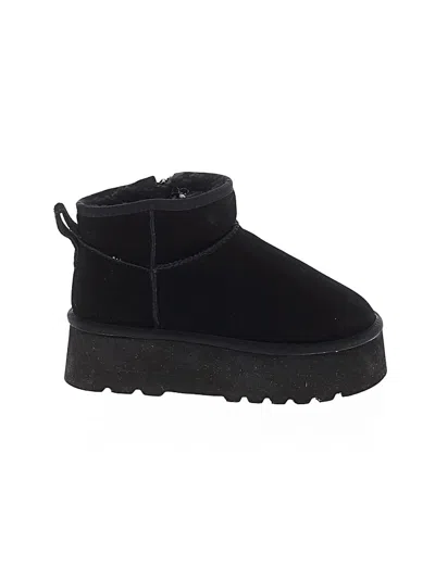Pre-owned Unbranded Ankle Boots In Black