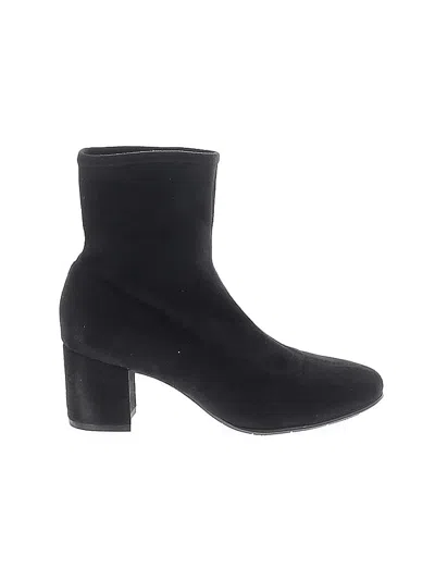 Pre-owned Unbranded Ankle Boots In Black
