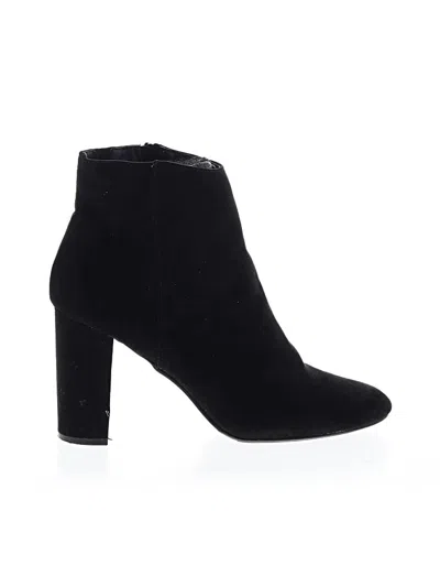 Pre-owned Unbranded Ankle Boots In Black