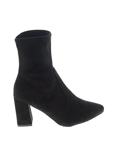 Pre-owned Unbranded Ankle Boots In Black