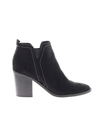 Pre-owned Unbranded Ankle Boots In Black