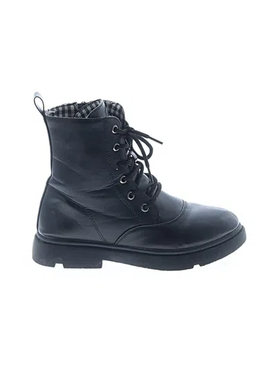 Pre-owned Unbranded Kids' Ankle Boots In Black