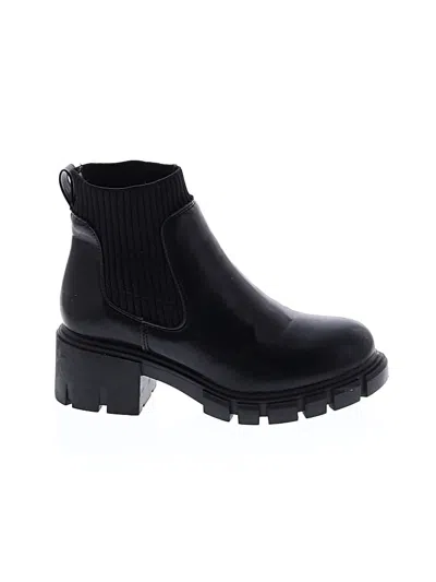 Pre-owned Unbranded Ankle Boots In Black