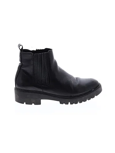 Pre-owned Unbranded Ankle Boots In Black