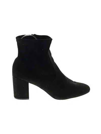 Pre-owned Unbranded Ankle Boots In Black