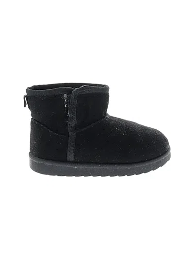 Pre-owned Unbranded Kids' Ankle Boots In Black