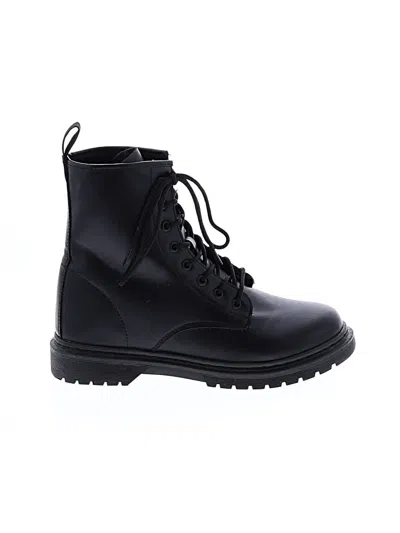 Pre-owned Unbranded Ankle Boots In Black