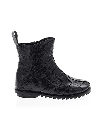 Pre-owned Unbranded Ankle Boots In Black