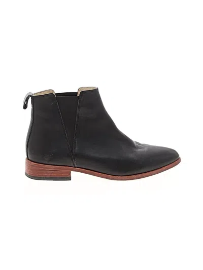 Pre-owned Unbranded Ankle Boots In Black