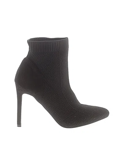 Pre-owned Unbranded Ankle Boots In Black