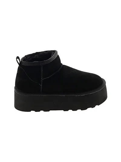Pre-owned Unbranded Ankle Boots In Black