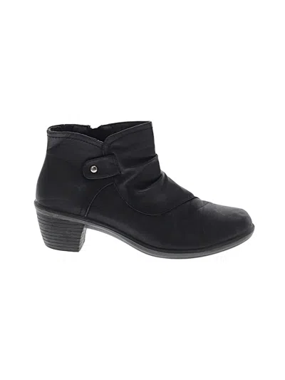 Pre-owned Unbranded Ankle Boots In Black