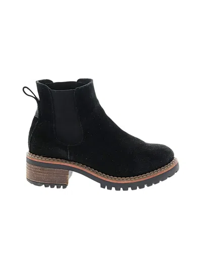 Pre-owned Unbranded Ankle Boots In Black