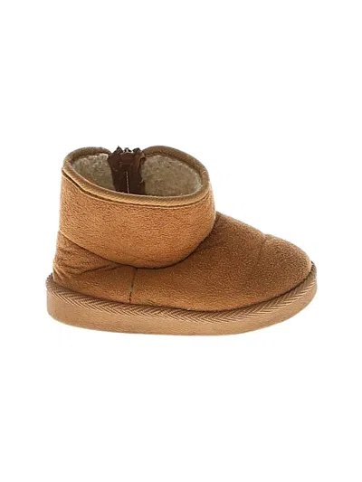 Pre-owned Unbranded Babies' Ankle Boots In Brown