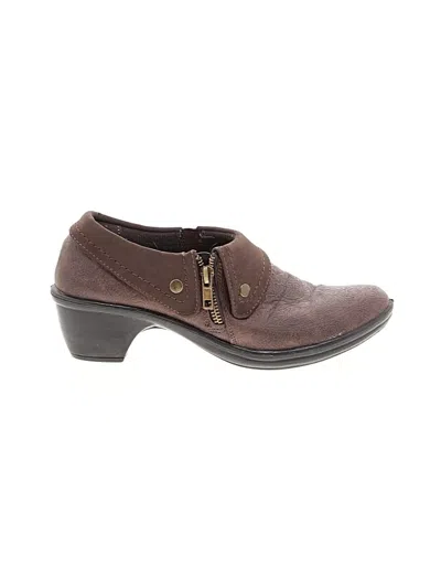 Pre-owned Unbranded Ankle Boots In Brown