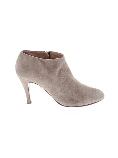 Pre-owned Unbranded Ankle Boots In Gray